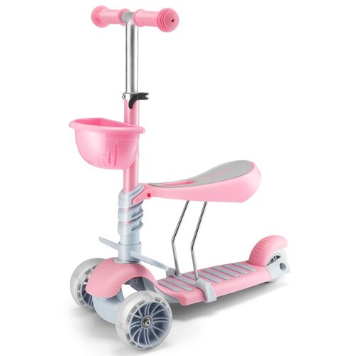 Olimp Sport Trotinet za decu sa sedistem 3 u 1 model TS-210-3 pink Cene