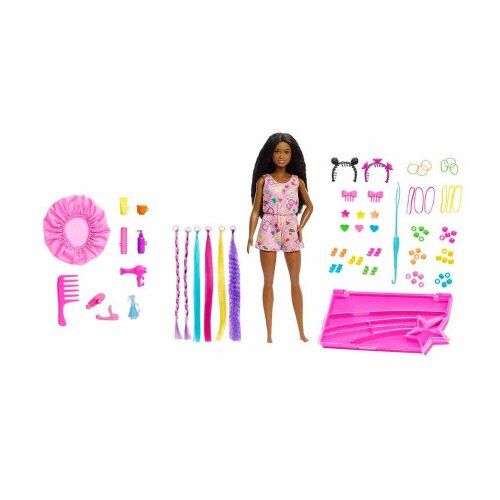 Mattel igračka Barbie lutka sa dodacima za pravljenje ukrasa HHM39 Slike