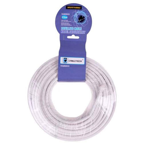 Cabletech Antenski kabel ravni 25m brez konek., (20835452) Cene