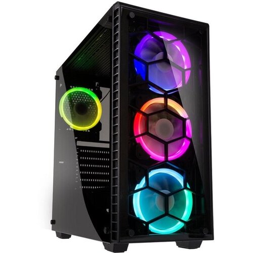 Kolink OBSERVATORY BLACK ATX RGB osvetljeno ohišje, črno OBSERVATORY RGB Cene