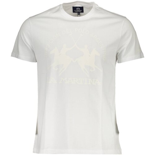 La Martina MEN&amp;amp;#39;S SHORT SLEEVE T-SHIRT WHITE Slike