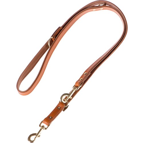 Heim pasji povodec Buffalo, konjak - 200 cm dolg, 18 mm širok Cene