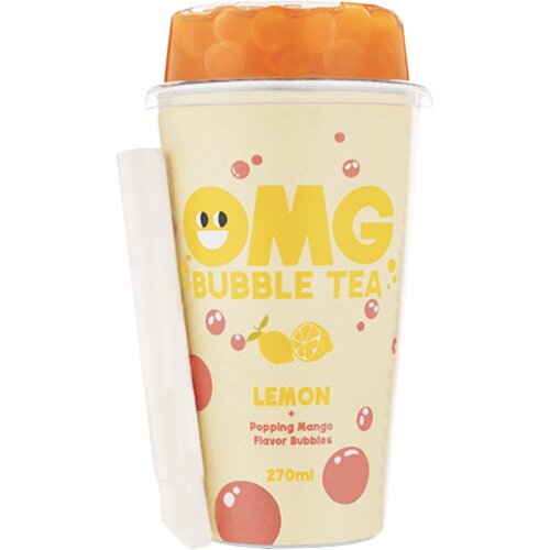 OMG BUBBLE TEA Limun sa mango bobicama, 270ml Slike