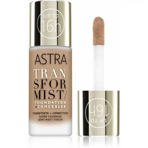 Astra Make-up Transformist dugotrajni puder nijansa 04W Ginger 18 ml