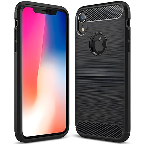 IZMAEL.eu Futrola Carbon Shield TPU za Apple iPhone XR - Crna Cene