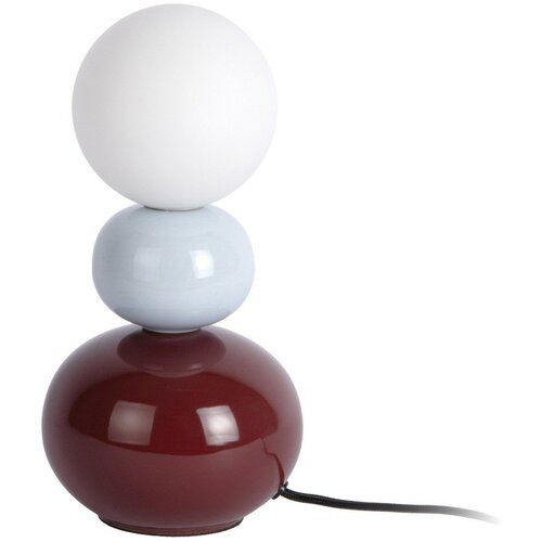 Leitmotiv Bordo/svijetlo plava stolna lampa keramička (visina 26 cm) Firenze Pellet &amp;ndash; Slike