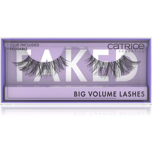 Catrice Faked Big Volume Lashes izjemno lahke umetne trepalnice za drzen videz 1 ks odtenek Black Cene