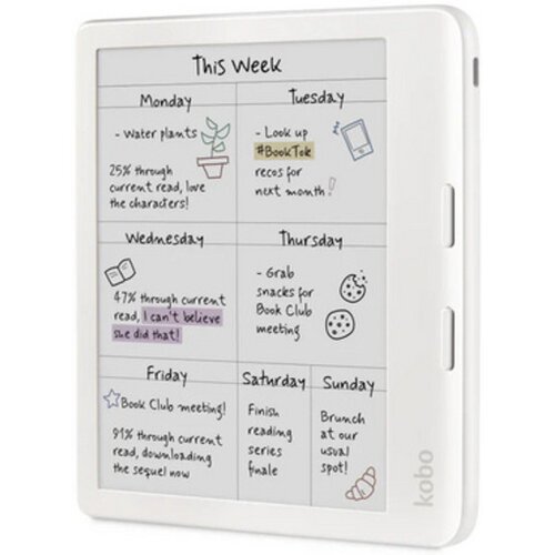 Kobo E-bralnik Libra Colour, 7'' touch, 32GB, WiFi, bel Cene