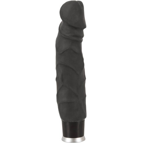 Naravna koža Nature Skin - Vibrator na dotik kože (črn) Cene