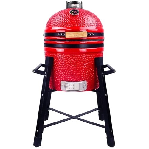 BARBECA Ro&scaron;tilj na ugljen Kamado 15" na staklu crveni Cijene