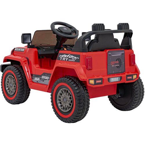  Avto na akumulator Off Road MOUNTAIN - rdeč Slike