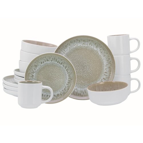 Creatable Kombinirani Servis Nordic Fjord Sand, 16-Delni Cene