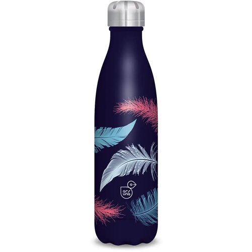 Ars Una feather dark dvostruko zidana metalna boca 500 ml Cijene