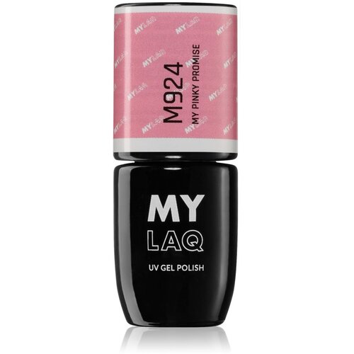 MYLAQ UV Gel Polish My Promise gel lak za nokte nijansa My Pinky Promise 5 ml Slike