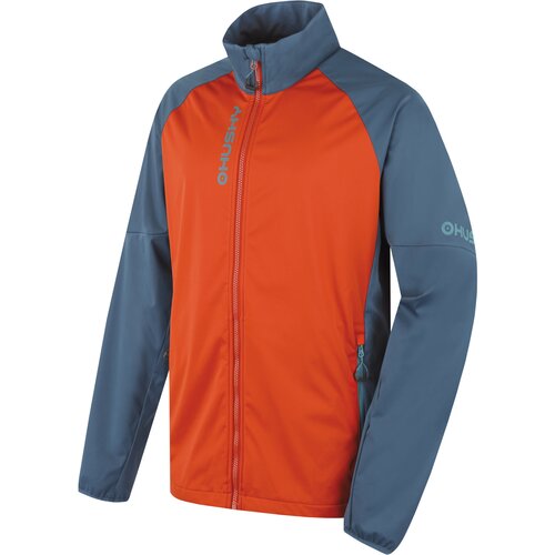 Husky Men's softshell jacket Suli M turquoise/brown Cene