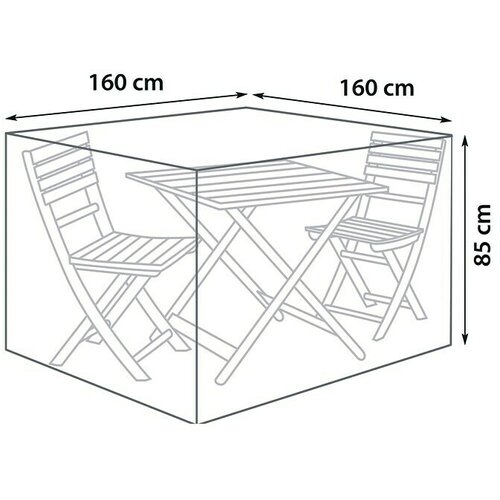 SUNFUN Komplet zaštitnog pokrova za balkon (D x Š x V: 160 x 160 x 85 cm) Cijene