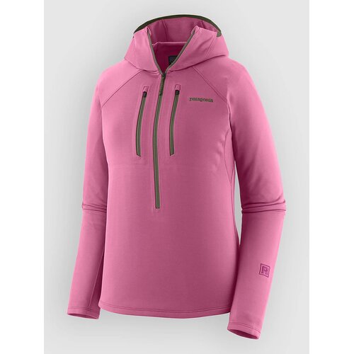 Patagonia R1 Ultralight Pulover s kapuco faded magenta Cene