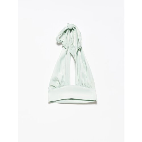 Dilvin 5838 Weightlifting Crop Top-mint Slike