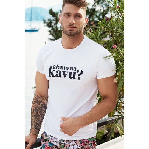 Elfs muški T-shirt IDEMO NA KAVU? Cijene