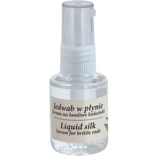 Green Pharmacy Hair Care Liquid Silk serum za krhke konice las 30 ml