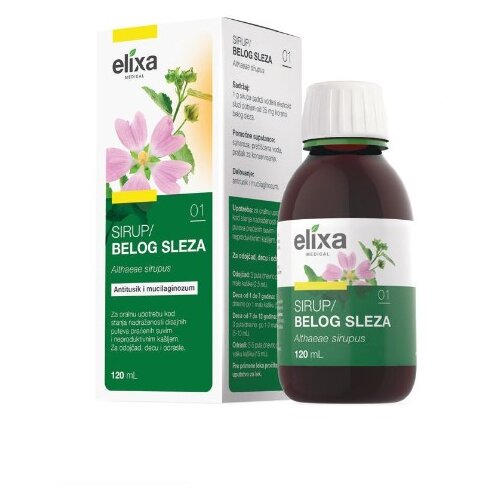 Elixa Sirup od belog sleza, 120ml Cene