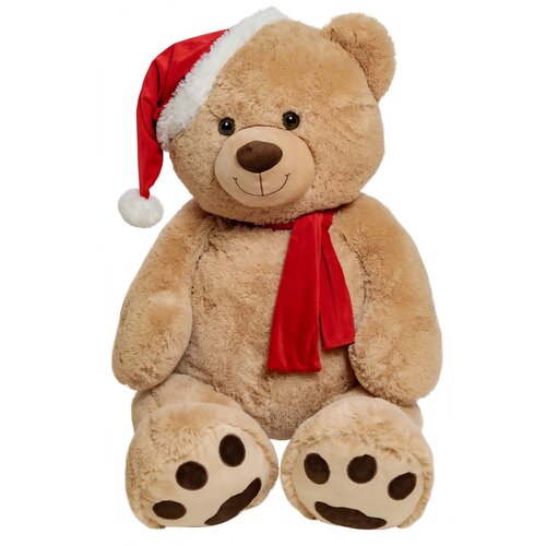 Free 2 Play veliki pli&amp;scaron; medo Santa, 130 cm Slike
