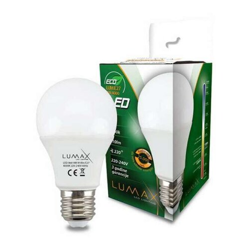 Lumax sijalica LED ECO LUME27-9W 4000K 1/6 ( 004247 ) Slike