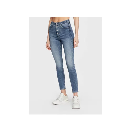 Calvin Klein Jeans Jeans hlače J20J220628 Modra Skinny Fit