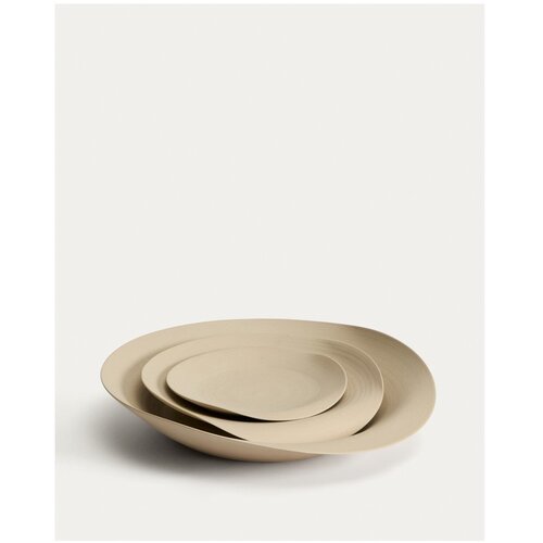 Kave Home Keramički ukrasni pladanj &amp;oslash; 30 cm Ebenor &amp;ndash; Slike