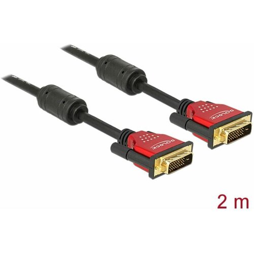 Delock dvi kabel digital-digital 2m premium s feritno du&scaron;ilko 84345 Cene