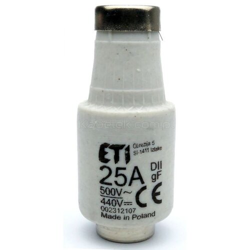 Eti OSIGURAČ TOPLJIVI (UMETAK) 25A – ETI Cene