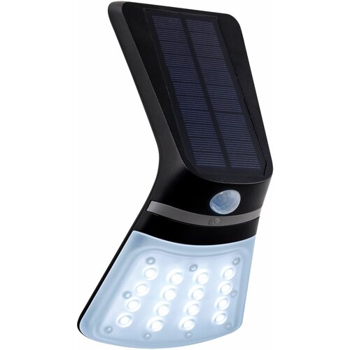 Eglo Lamozzo 1 spoljna zidna lampa/1, led solarna, na baterije, 2w, 264lm, ip44, senzor, plastika/crna Cene