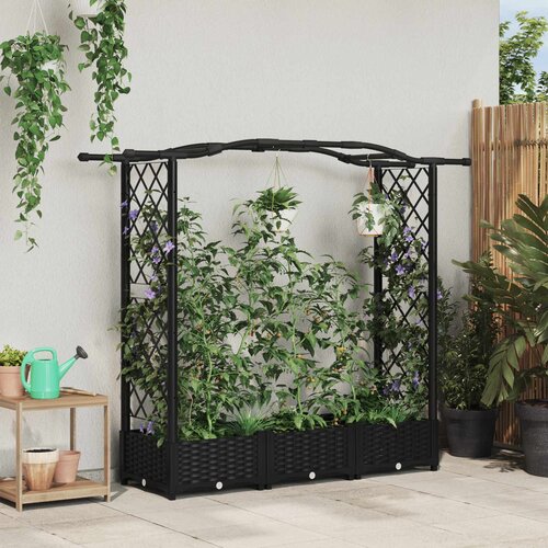 Povi&scaron;eni krevet s mrežom i krovom Crna 169 x 40 x 125 cm PP Cijene