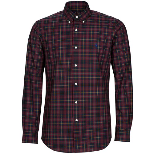 Polo Ralph Lauren Z224SC11-CUBDPPCS-LONG SLEEVE-SPORT SHIRT Bordo Slike