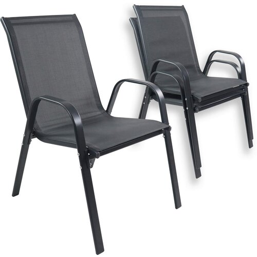 Gardenson Set Vrtnih Stolov Sonlas, Antracit, 2 Kos Slike