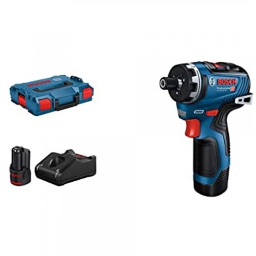 Bosch gsr 12V-35 hx akumulatorski odvrtač 2 x 3.0 ah + punjac + l-boxx 102 Slike