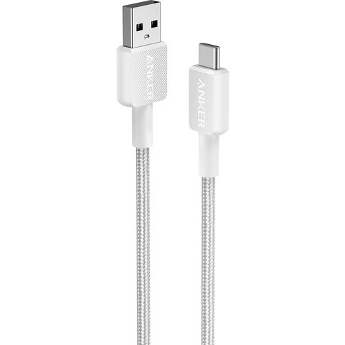 Anker 322 USB-A to USB-C pleten kabel 0,9m bel Slike