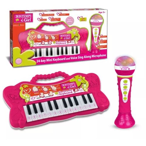 Bontempi sintetizator s 24 tipkami in mikrofonom Slike