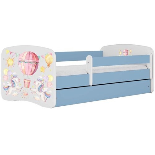 HAPPYKIDS Dječji krevet Dreamy balon 180x80 bez madraca s ladicom Plava Cene