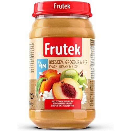 Frutek kašica breskva pirinač 190g Cene
