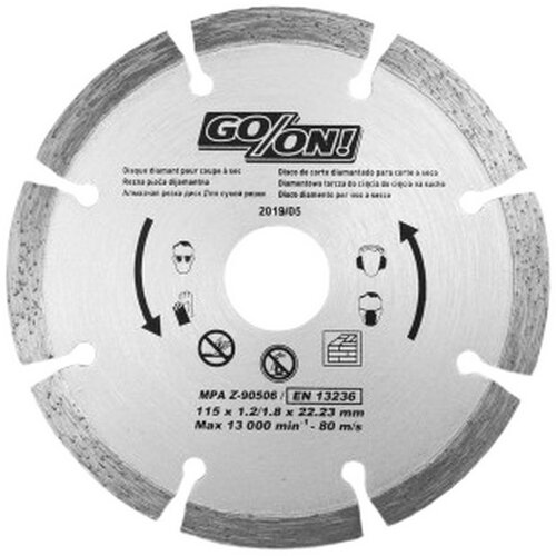 Go On Rezna ploča dijamantna Goon 115 mm Cijene