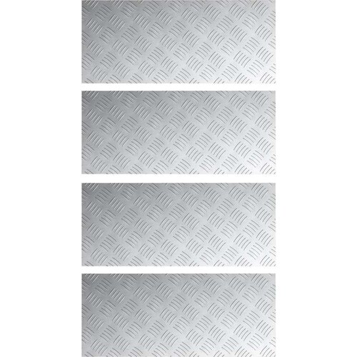  Aluminijske protuklizne ploče 4 kom 70x30 cm Slike