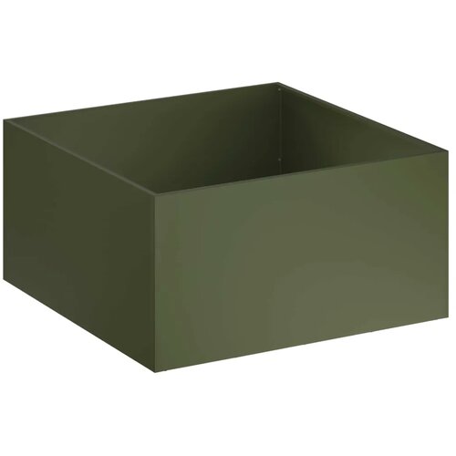  Vrtna saksija 2 kom. Maslinastozelena 100 x 100 x 40 cm - Maslinastozelena 100 x 100 x 40 cm 2 Slike