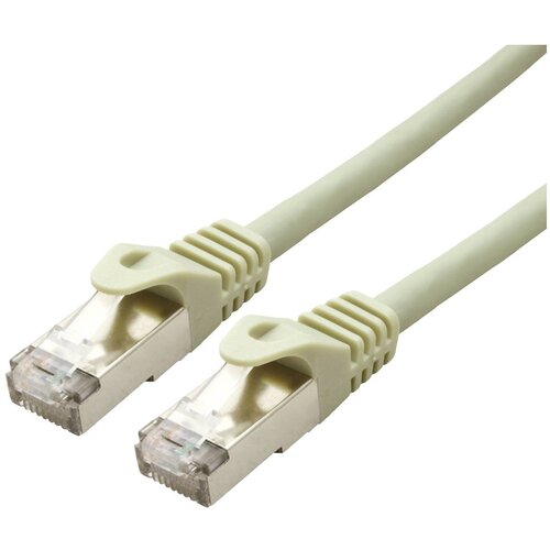 Value 21.99.0844 RJ45 omrežni kabel\, Patch kabel cat 6a S/FTP 20.00 m siva masivna žica 1 kos, (20415306) Cene