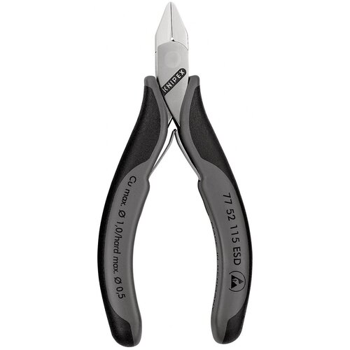 Knipex dijagonalne sečice za elektroniku sa oprugom 115mm (77 52 115 esd) Slike