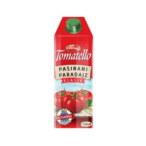 Nectar paradajz pasirani tomatello 750ML Slike