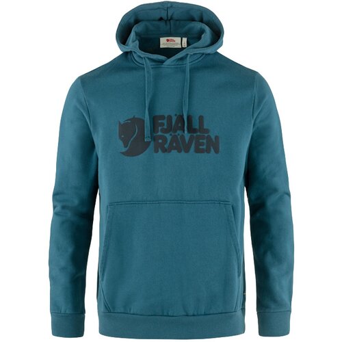 Fj&amp;auml;llr&amp;auml;ven Logo Hoodie M Deep Sea Slike