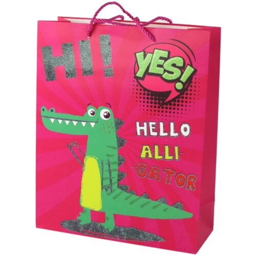 Pink Paper Gift Bag 41.5cm x 30cm x 12cm Cijene