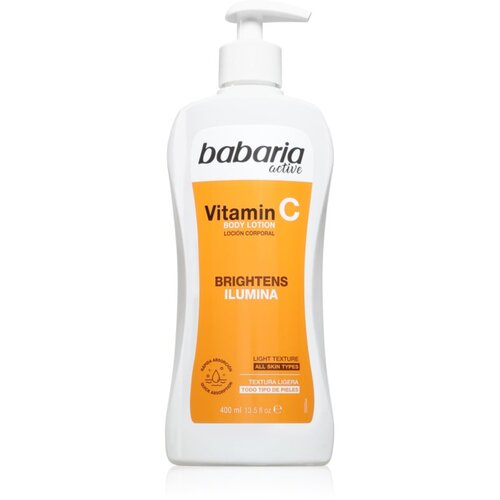 Babaria Vitamin C posvetlitveno mleko za telo 400 ml Slike