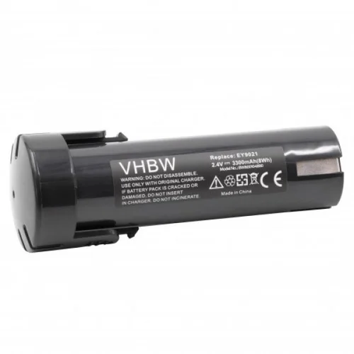 VHBW Baterija za Panasonic EY902 / EY903 / EY9021, 2.4 V, 3.3 Ah